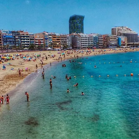 Estudio Playa Canteras 2-4p Wifi 500mb Apartment *